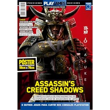 Capa do livro Superpôster PlayGames - Assassin's Creed Shadows