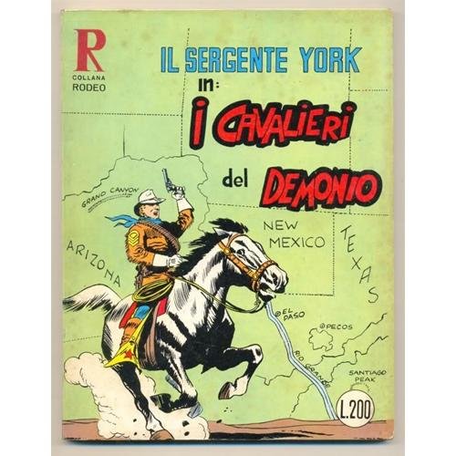 Collana Rodeo IL SERGENTE YORK n.22 1969 I cavalieri...