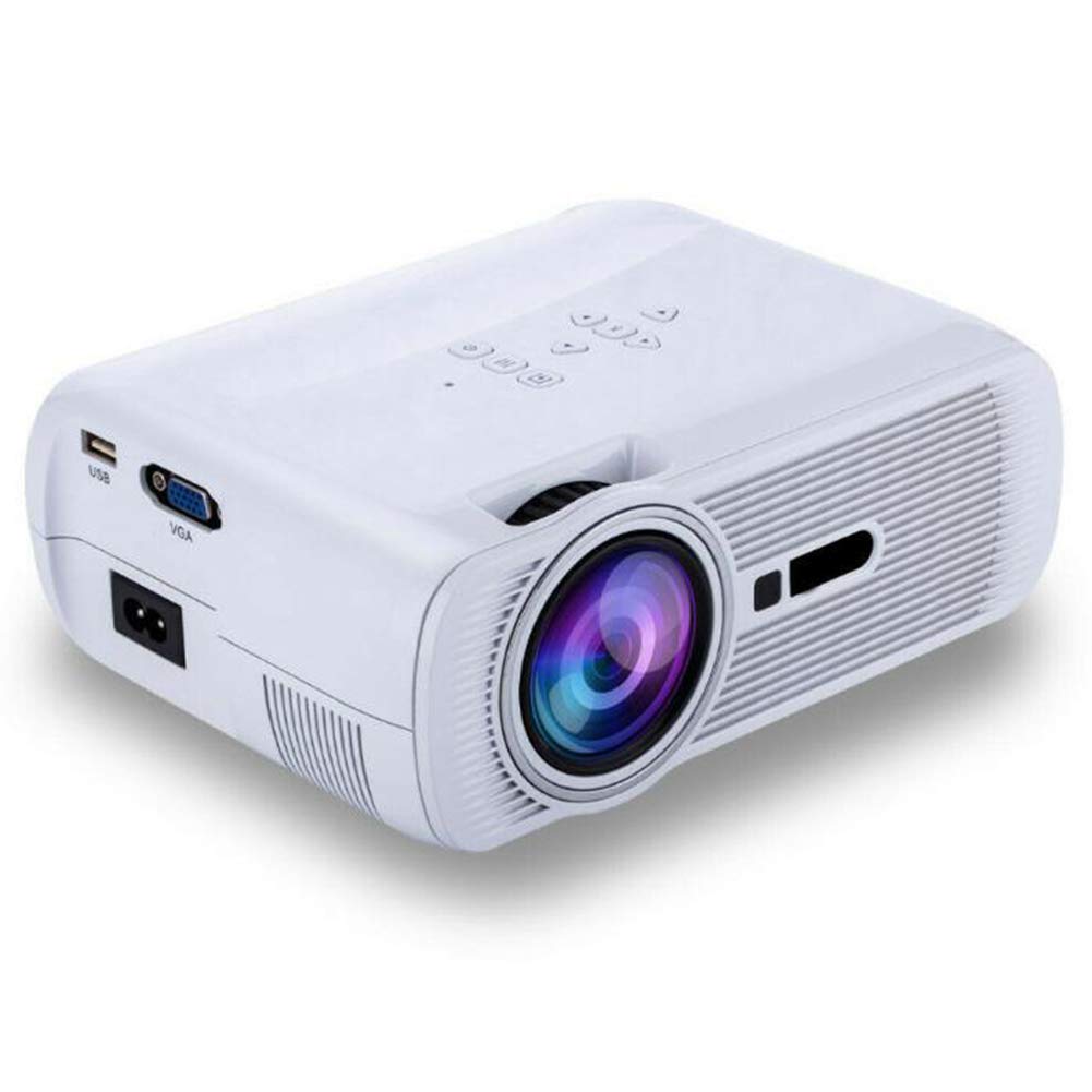 Mini Proiettore, Proiettore Domestico Portatile 1080P per Intrattenimento Esterno HD Smart LED,Home Theater