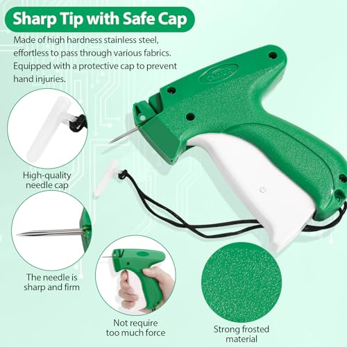 Geobulox 1314 Pcs Tagging Gun For Clothing, Retail Clothes Price Tag Attacher Gun Kit thumb #2