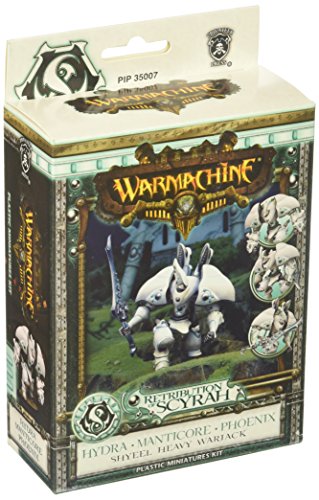 Privateer Press Warmachine - Retribution of Scyrah - Heavy Myrmidon Model Kit (Plastic)