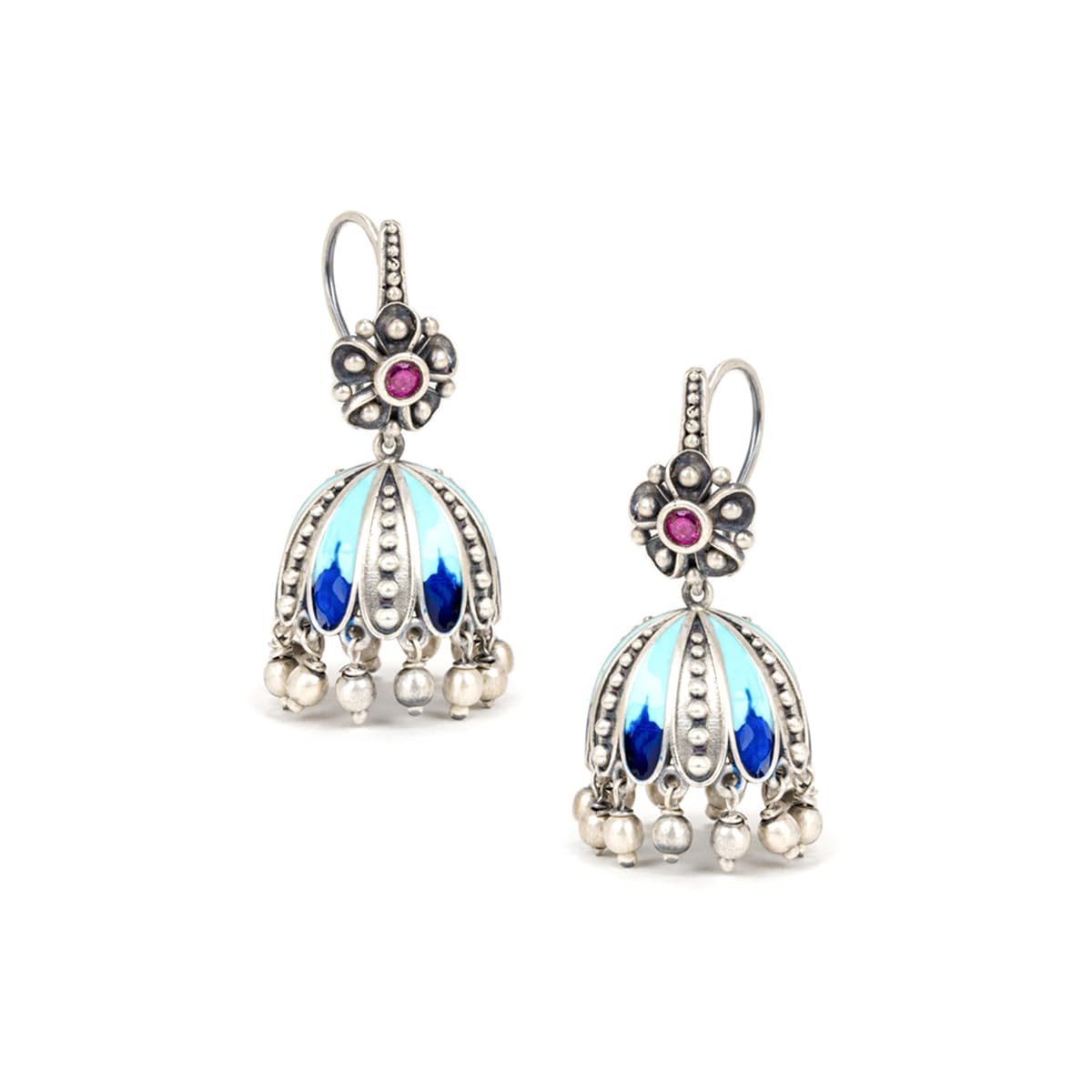 shaya by CaratLane Chaal Earrings in 925 Silver for Women-picture-24