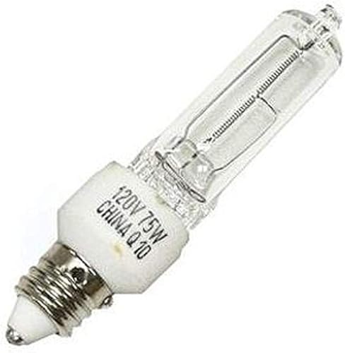 Westinghouse Lighting 04716 Corp - Bombilla pequeña para candelabros (75 W, transparente)