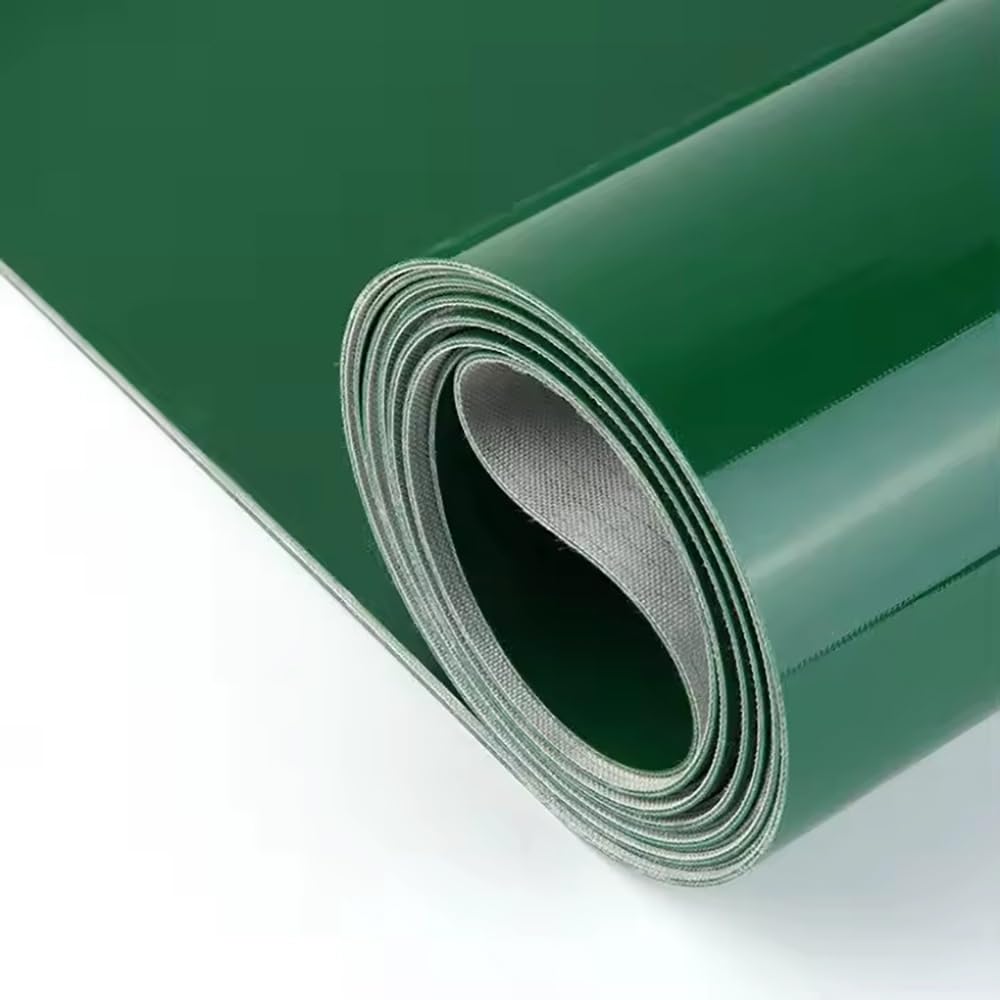 Bande transporteuse en PVC verte de haute résistance 3 mm - 8