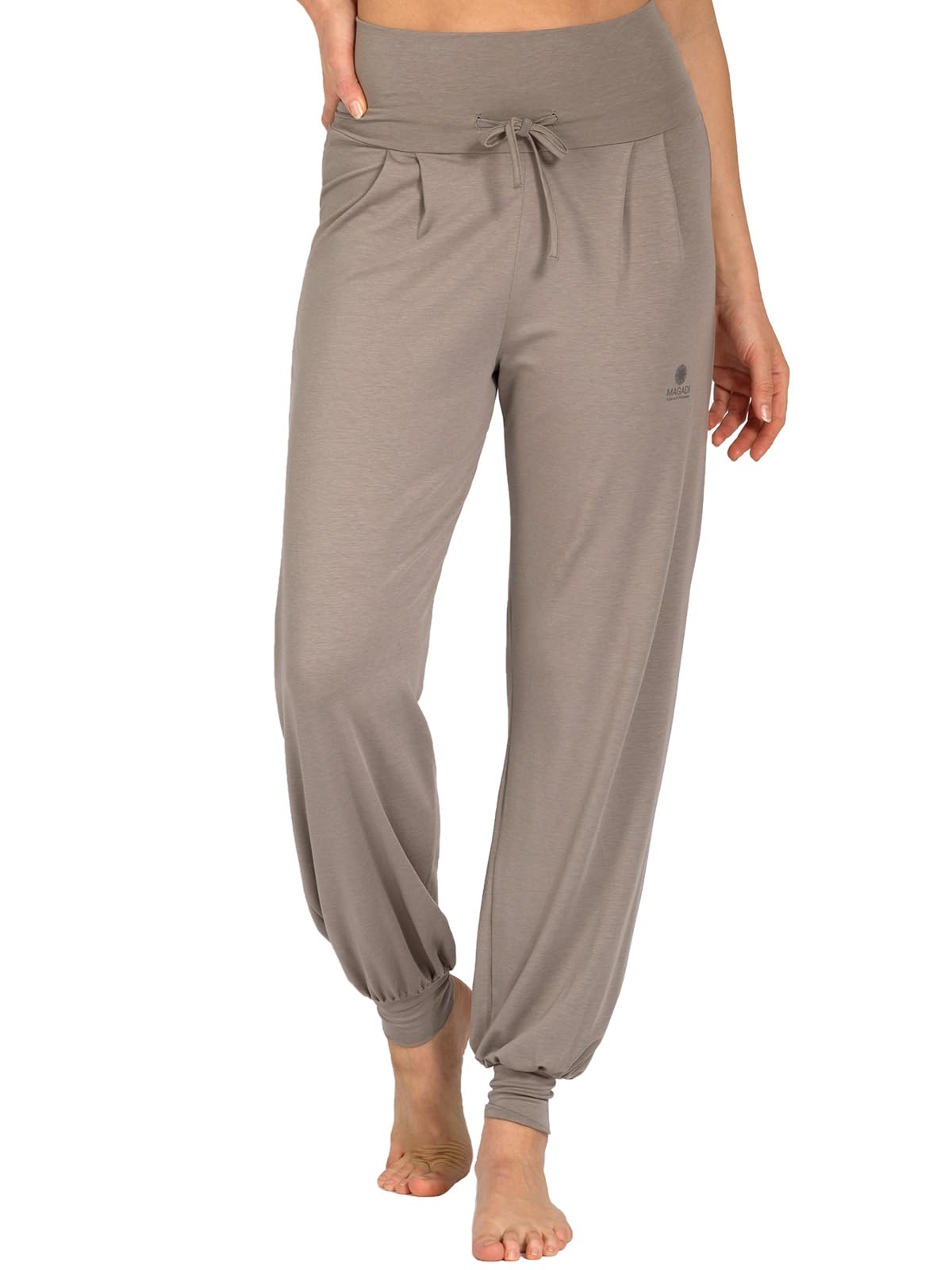 Magadi Pantalones de yoga Florence de material natural