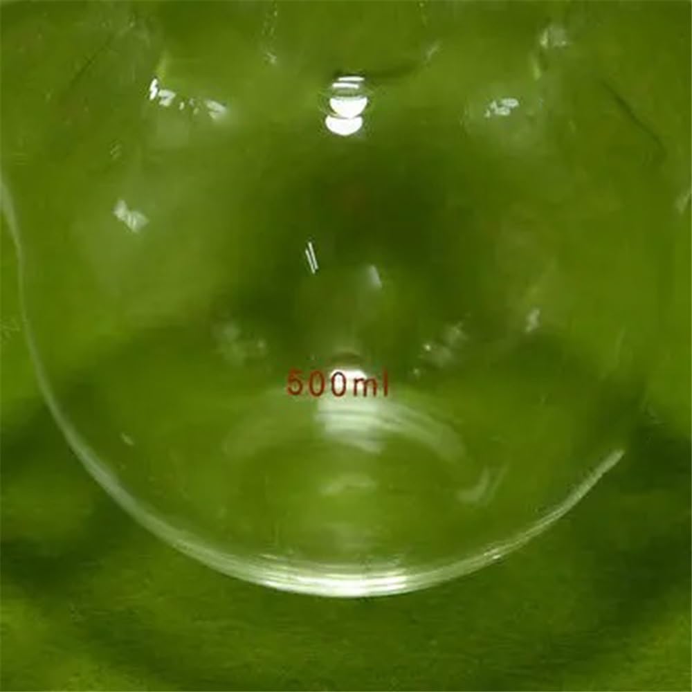 Pallone da laboratorio a fondo piatto 500 ml, 4 colli, 24/40 Attrezzature da laboratorio