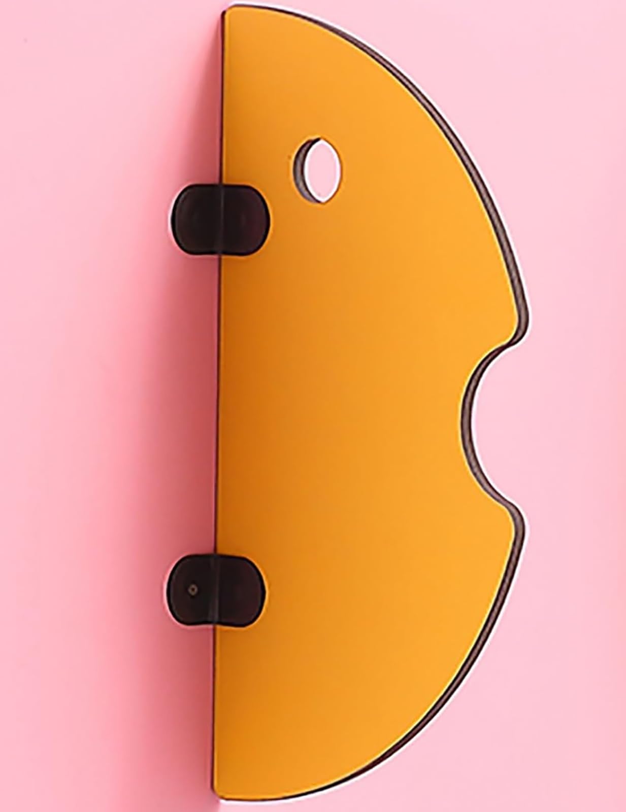 Mampara para urinario infantil en color amarillo para baños de guarderías, pack de 3