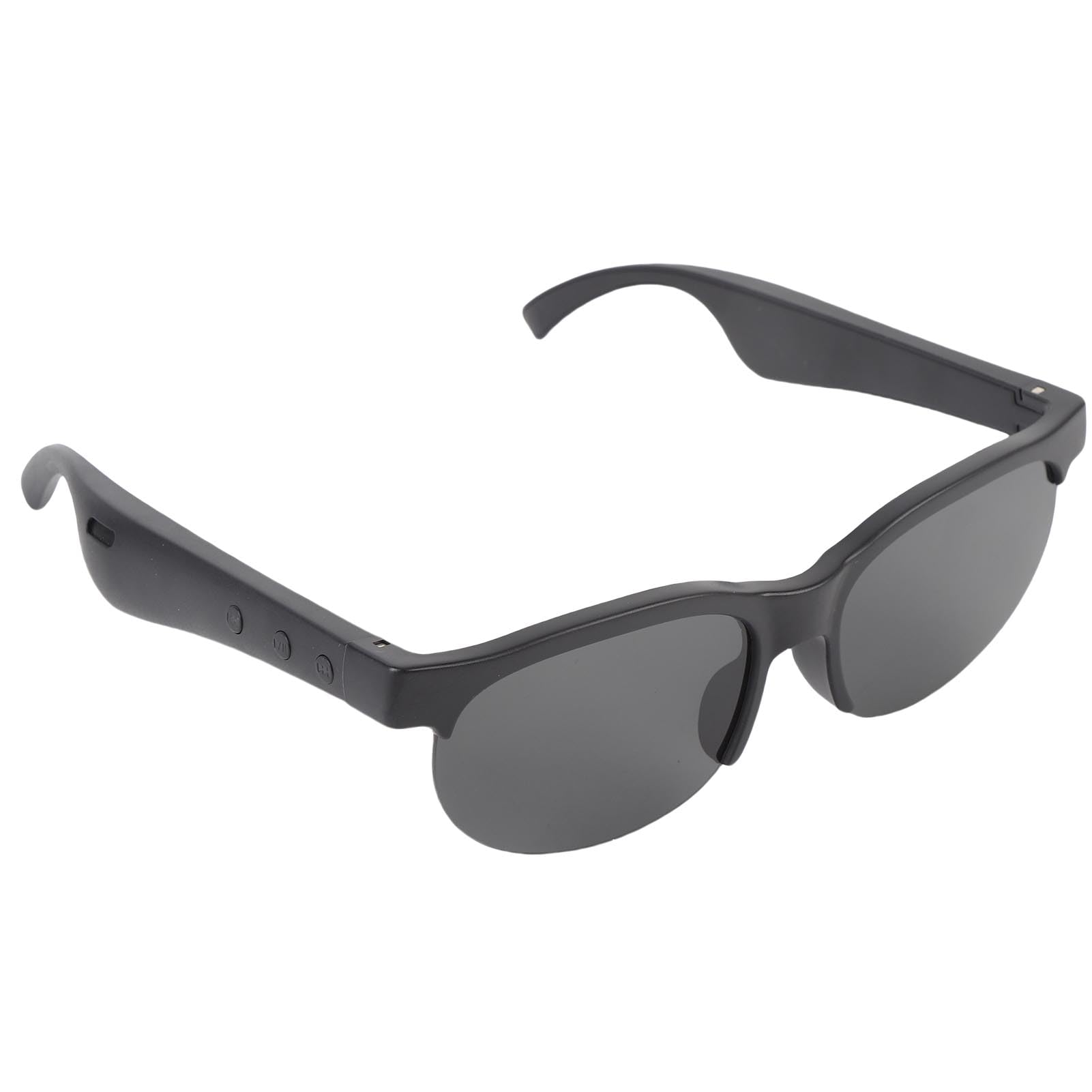 Wisoqu Smart Glasses, AI Bluetooth Translation Glasses with 144 Languages Real Time Translation, Clear Blue Light Filter Lenses, Multifunctional Sunglasses for Men Women for Travel