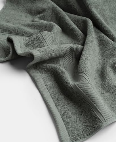Image of Jockey T101 Men's Cotton Terry Ultrasoft and Durable Solid Bath Towel Sage Free Size