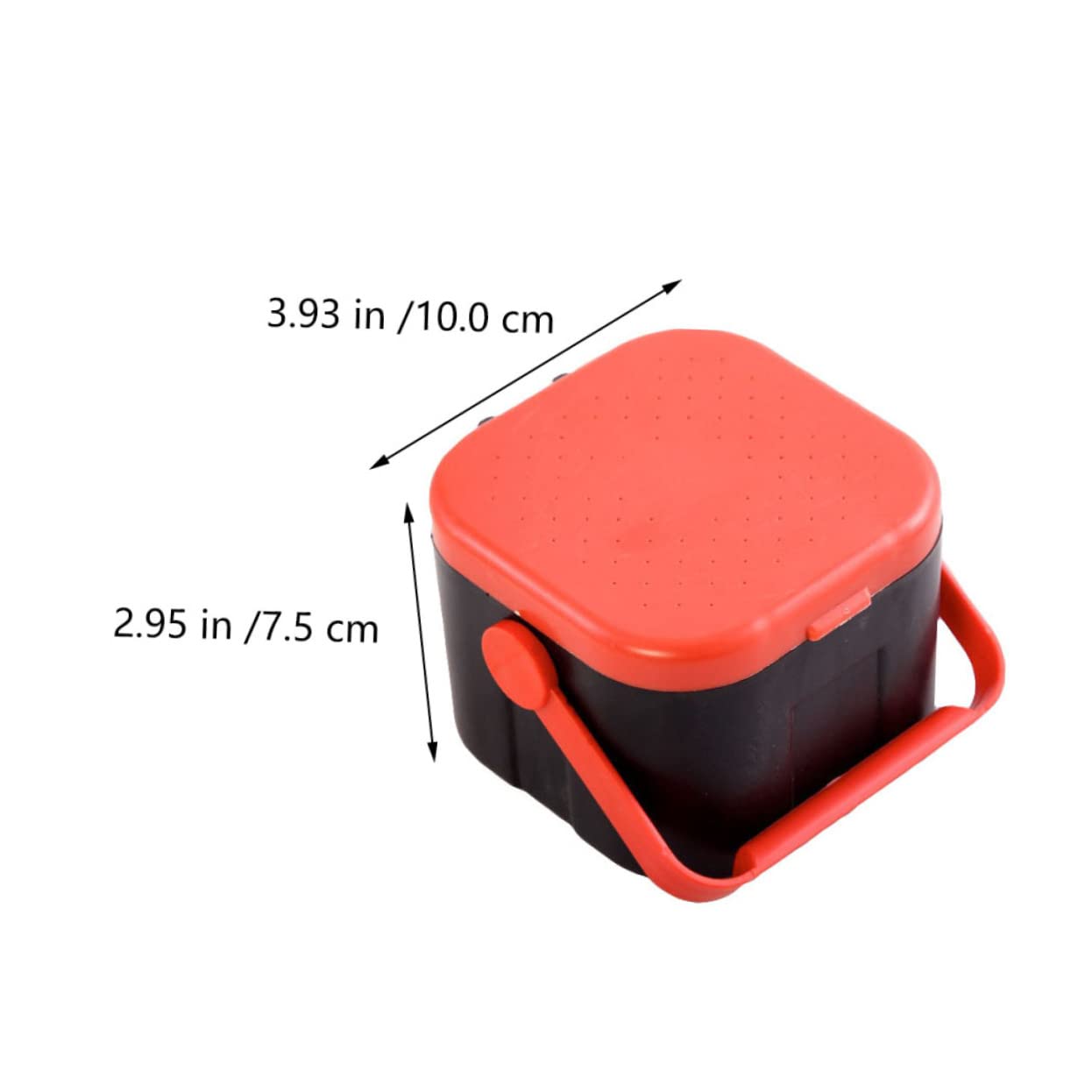 NAMOARLY Multifunctional Breathable Worm Storage Box Hydrating Clam Tackle Container for and Blood Shock Resistant Fishing Supply for Outdoor Enthusiasts