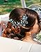Produktbild Deniferymakeup blauer Brautschmuck Haarschmuck blauer Hochzeit Stirnband extra lange Perle und Kristall Perlen Haar Weinrebe Abend Party blau Kopfschmuck für Frauen