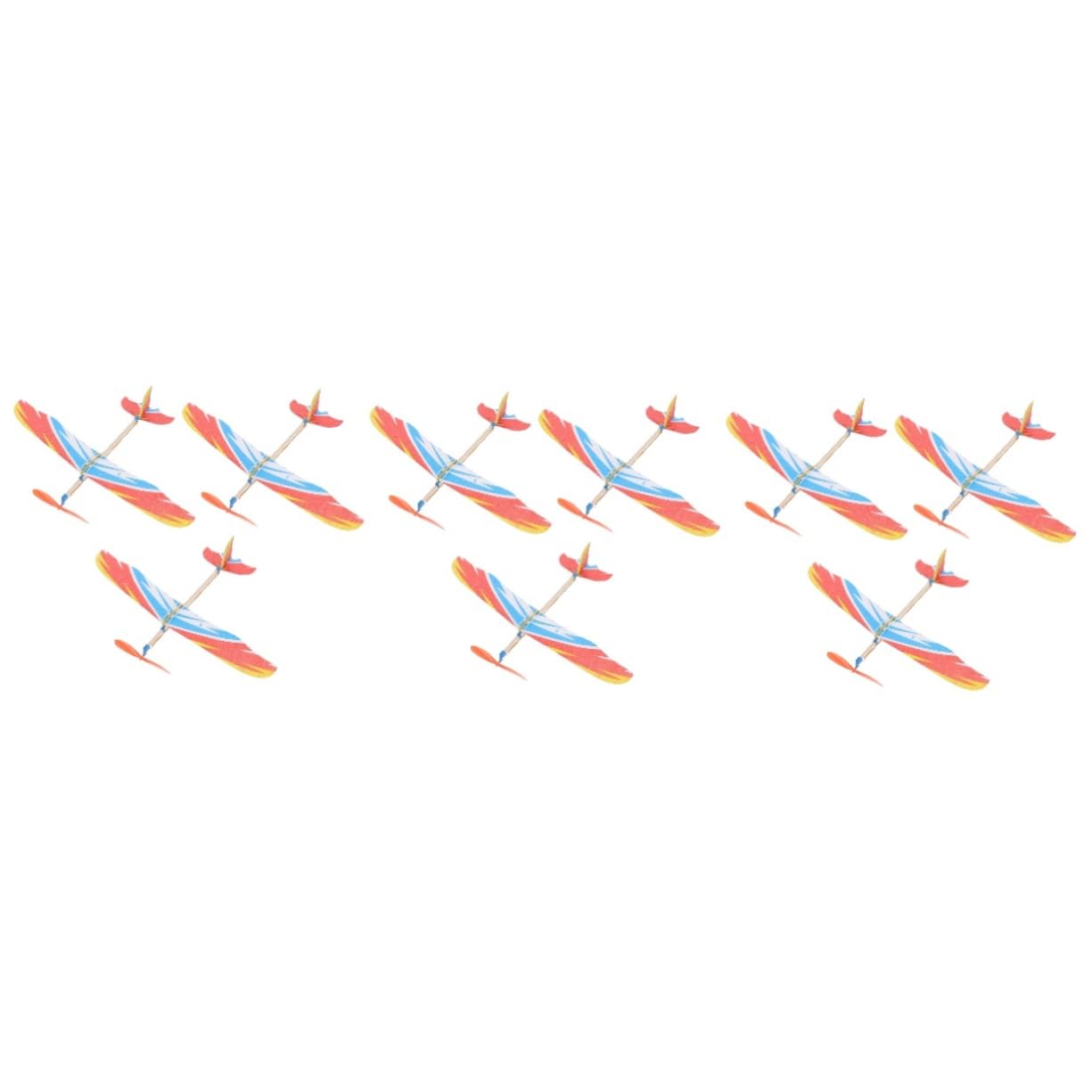 Aviones DIY de banda elástica Operitacx pack de 9 modelos de aves para montar en familia