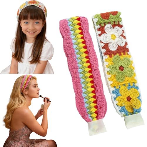 2 Packs Makeup and Face Washing Hairbands for Women