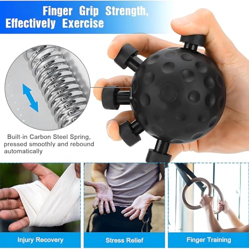 BAOJUN Finger Grip Strengthener, Finger Exerciser & Hand Strengthener, Hand Gripper Strengthener For Hand Strengthening Devices - Image 4