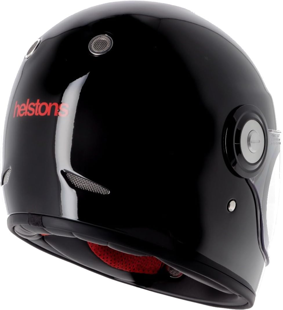 Helstons Naked Full Face Brilliant Carbon Hełm