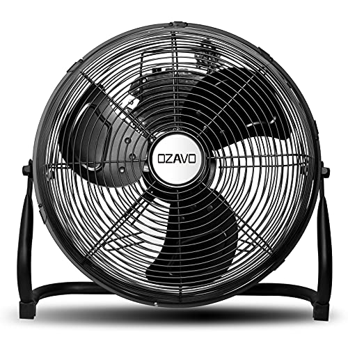 Ventilatore Alta Velocità Kooper In Acciaio - 3 Velocità, 70W, Ø35 Cm, Testa Inclinabile, Colore Silver