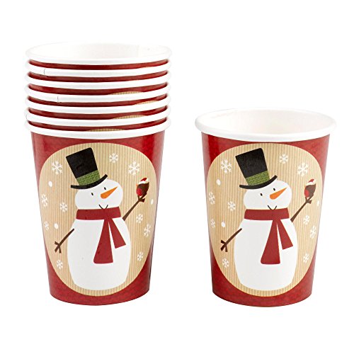 Neviti Let it Snow Snowman Tazze, Multicolore