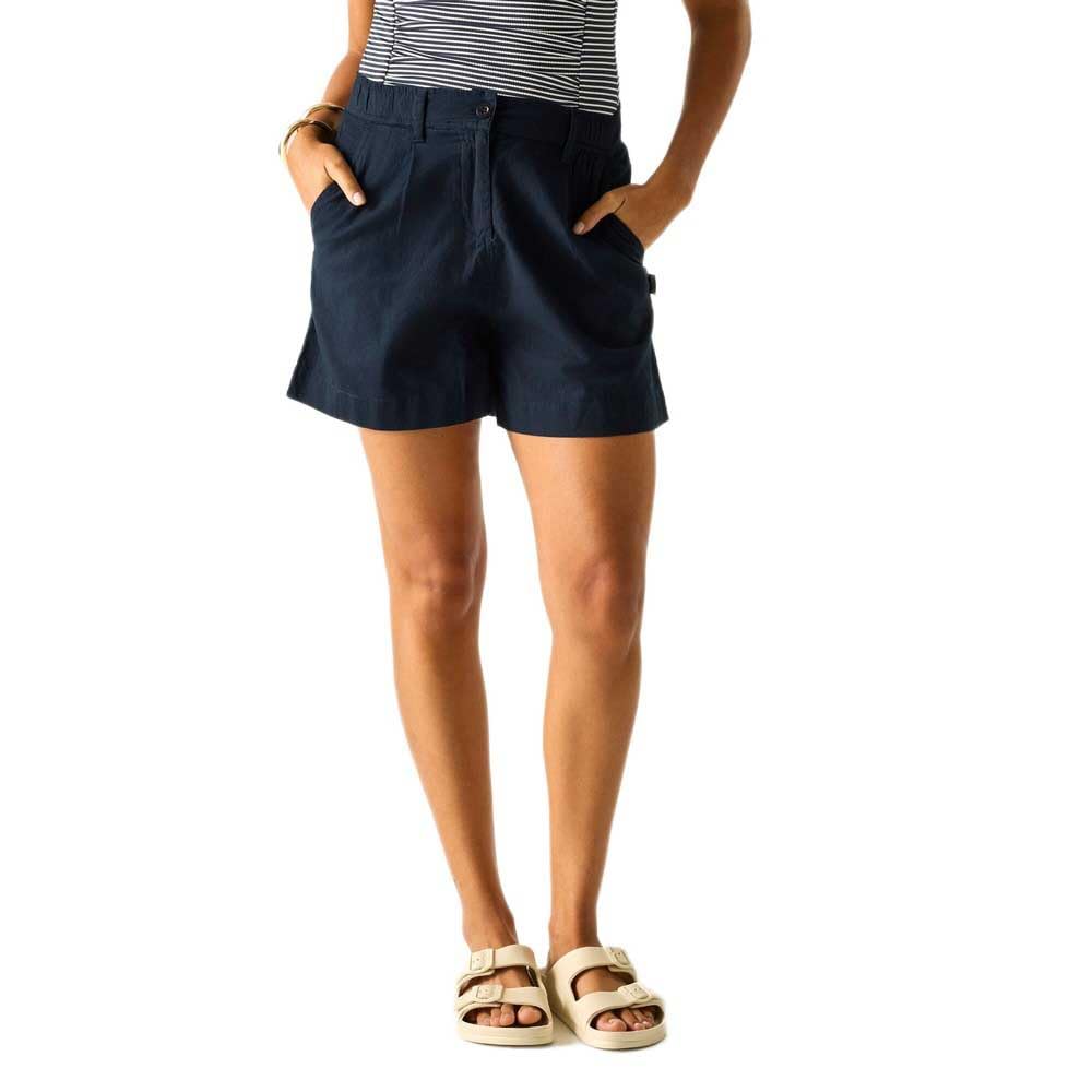 Regatta Women's Mid Navy Sabelle Summer Shorts In | Size: 14