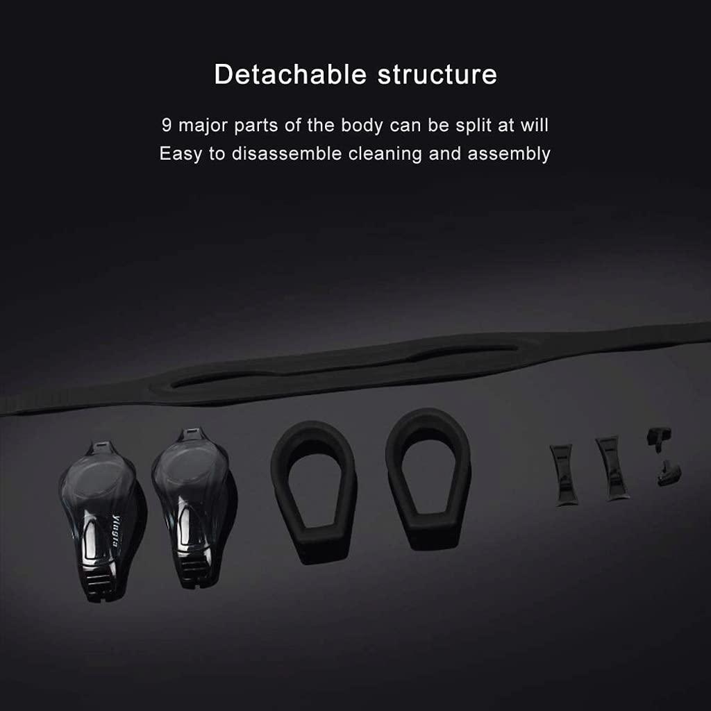 Occhialini da Nuoto con Tecnologia Anti Fog Swim - Ponte nasale per Una vestibilità Perfetta e Perfetta per Uomini, Donne e Bambini(3-Pack)