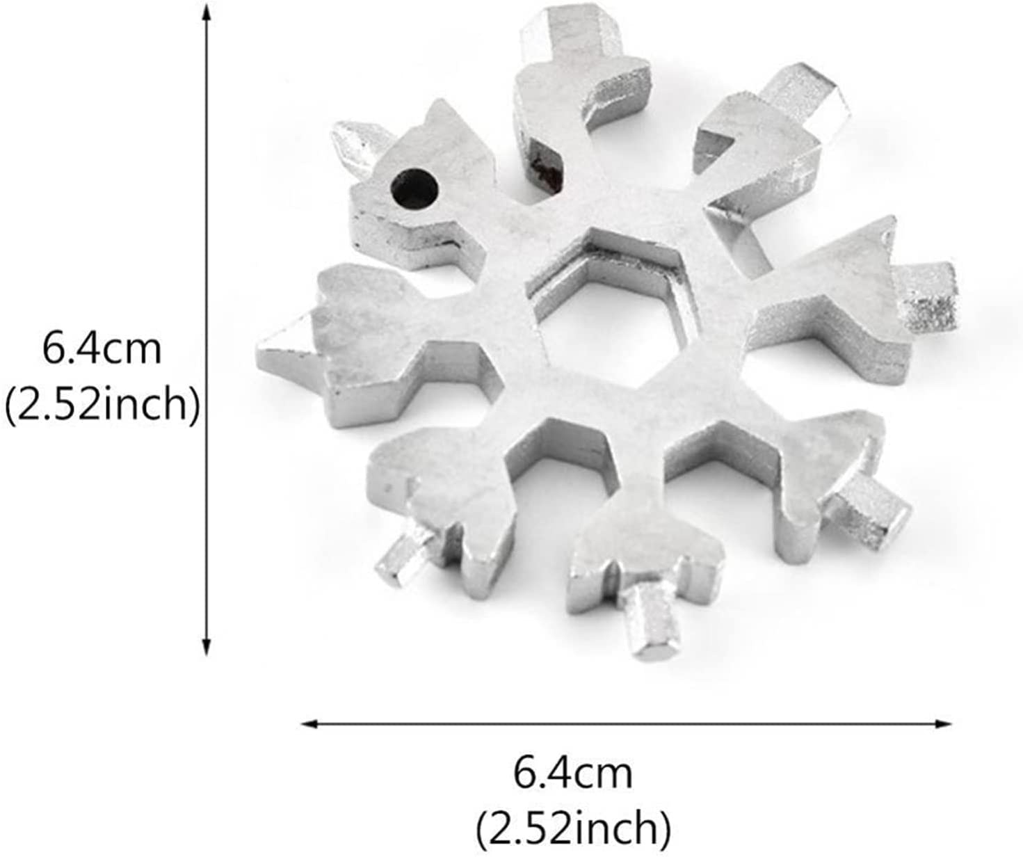 Schneeflocken-Schraubenschlüssel, Schneeflocken-Multitool, Schraubendreherschlüssel(Colour)