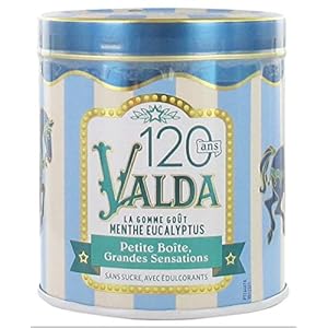 Gommes sans sucre goût menthe-eucalyptus 200g