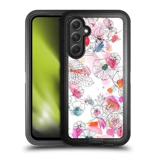 Coque antichoc Samsung Galaxy A54 5G pour éviter les fissures avec design Fleurs Ninola