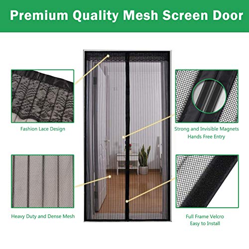 DANWU Zanzariera Magnetica 75x240cm Anti Zanzare