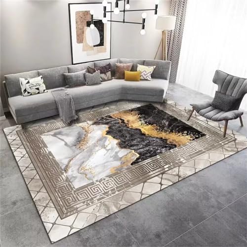 Tapis de chambre lavable en machine résistant aux taches - 2