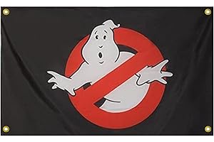 Ghostbusters 3x5 FT Banner Premium Polyester with 4 Brass Grommets