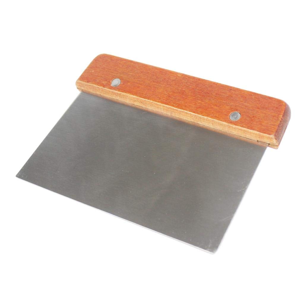 Tiny Store Hardwood Handle Soap Cutter Straight Stainless Wax Dough