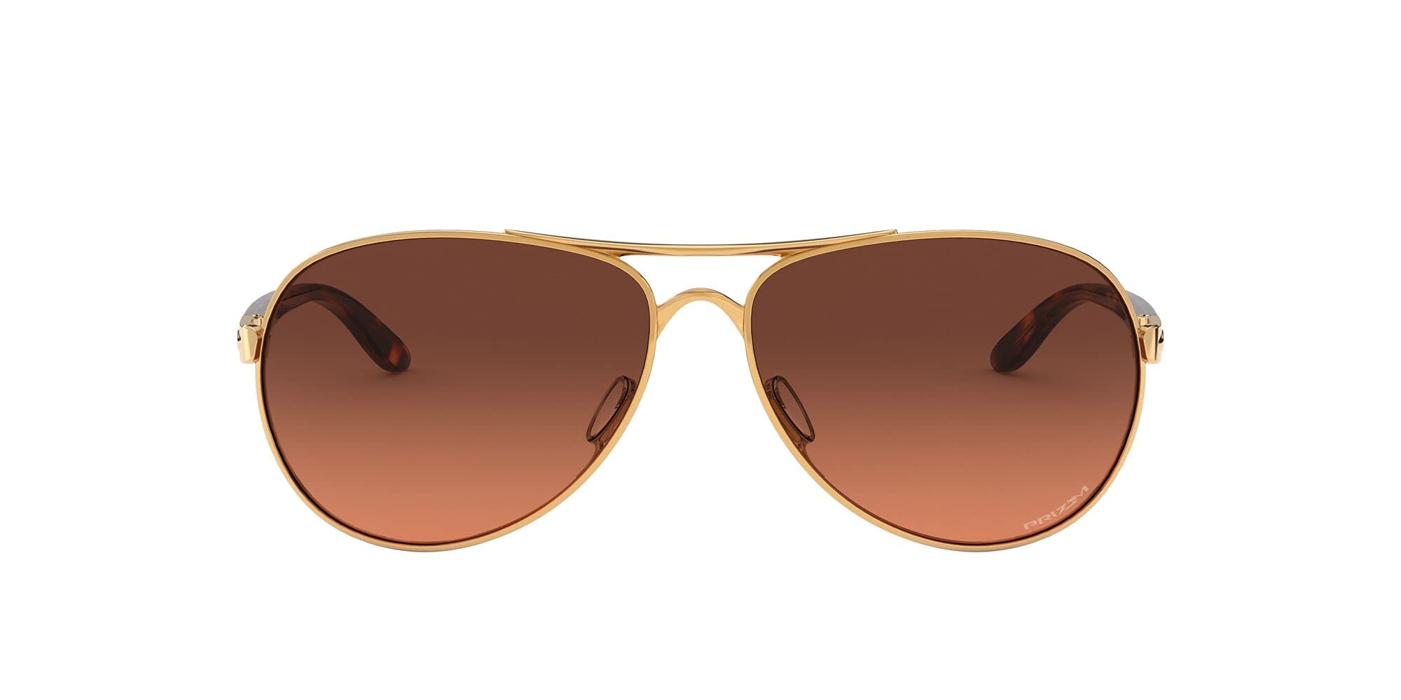 Oakley Women's Oo4079 Feedback Aviator Sunglasses