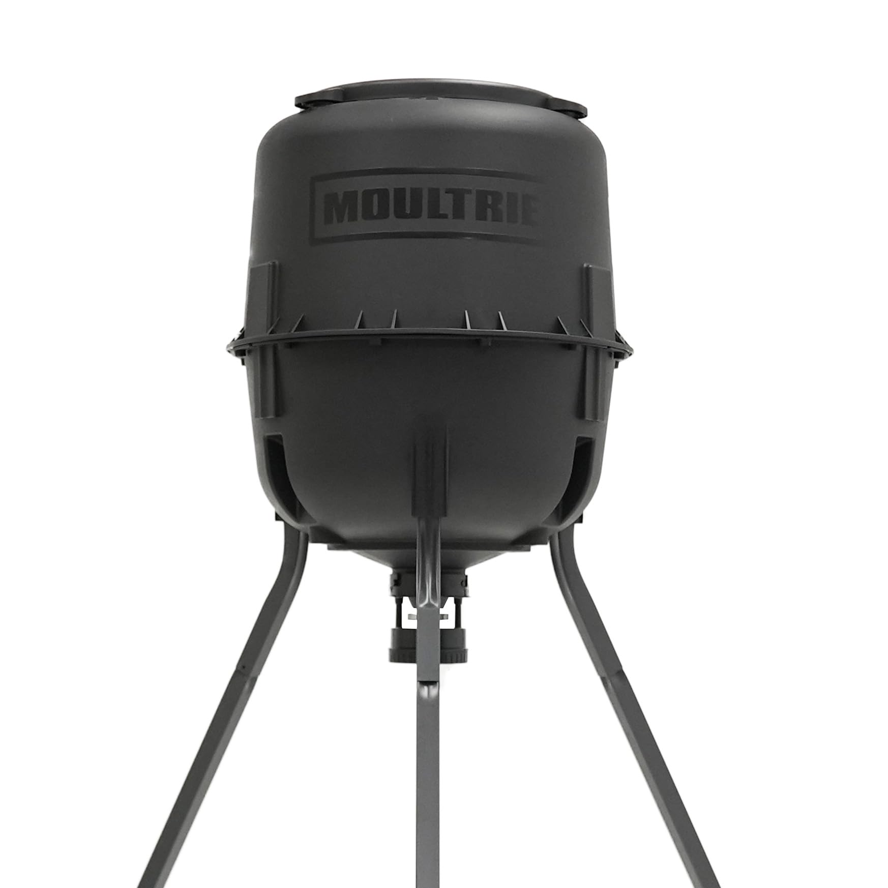 Moultrie 200 Lb Tripod Deer Feeder - Bluetooth App Control
