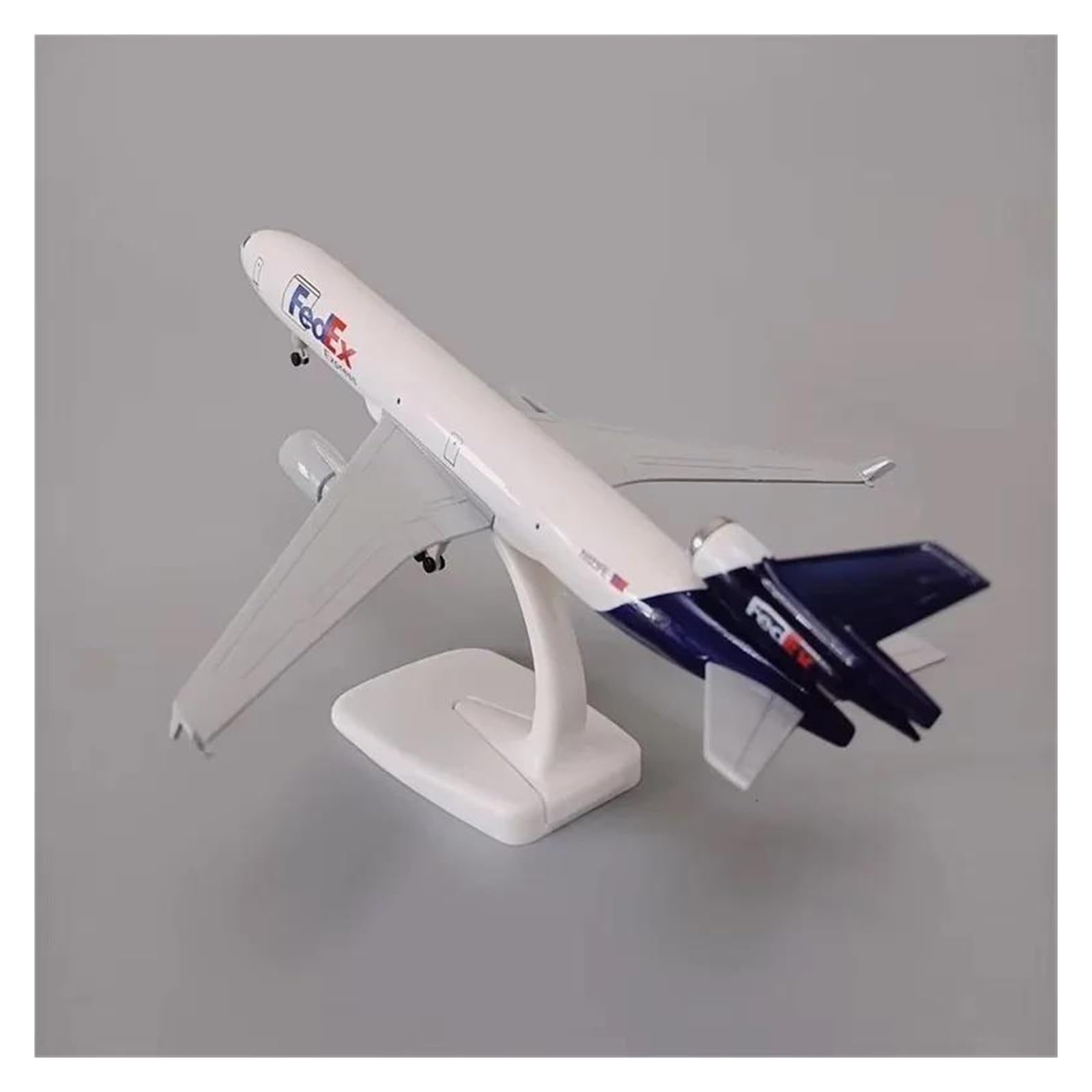 Odlewane zabawki samoloty 20 cm stop metalu dla linii Express Airlines MD-11 odlewany model samolotu samolot dekoracja samolotu model samolotu do zbierania i wystawiania