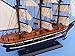 Hampton Nautical Wooden Star of India Tall Model Ship, 24