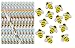 Bumble Bee Pencils and Erasers- 24 Piece Set
