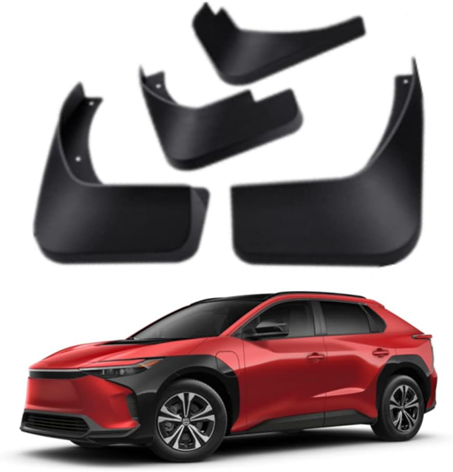Mud Flaps Kit for 2023 Toyota BZ4X XLE Limited Mud Splash Guard Front and Rear 4-PC Set by TOPGRIL