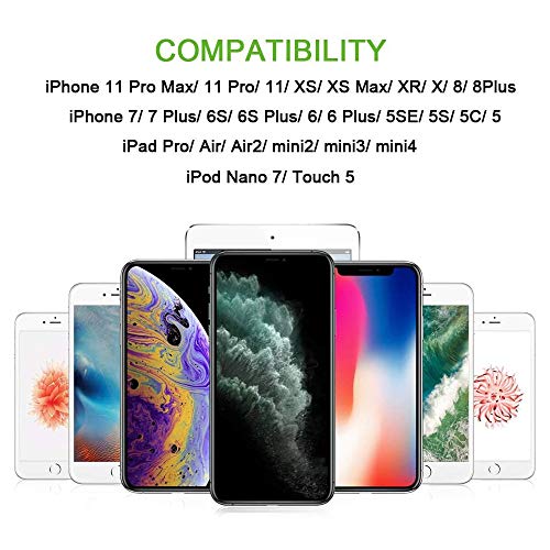 Usb C To Lightning Cable 3 Pack (3Ft,6Ft,10Ft) Apple Mfi Certified Iphone Charger Fast Charging Type C To Lightning Cable Iphone Fast Charger For Iphone 14 13 12 11 Pro Max Xr Xs 8 And More #TOP1