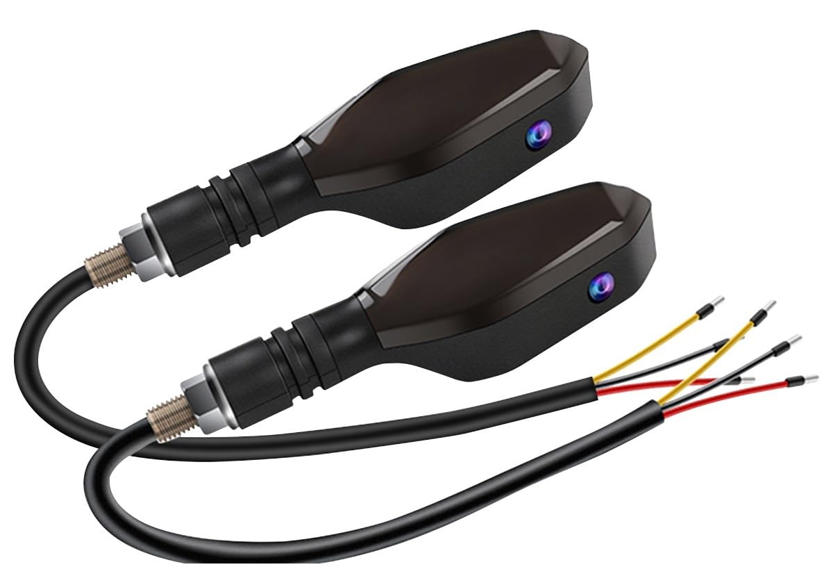 Clignotants soubassement moto 12V multicolores à effet défilant - 8