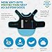 dog armour PRO Protective Dog Harness Vest for Dogs – Shield Your Pet from Raptor and Animal Attacks – Adjustable, Choke Free, Waterproof, Reflective (XXS, Blue)