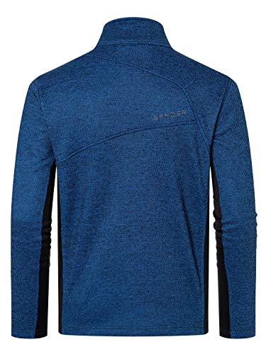 Image of Spyder mens Bandit 1 /2 Zip Fleece Ski Mid Layer Sweater Jacket