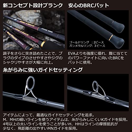 ダイワ(DAIWA) ロッド 21 オーバーゼア グランデ 100HH 4枚目