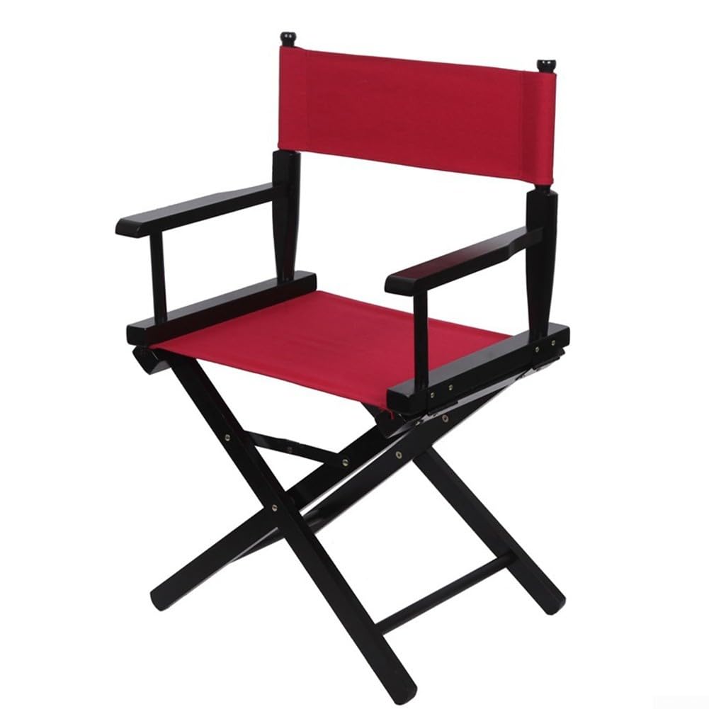 KHIronHive Directors Chair Cover Outdoor Canvas Replacement Seat for Garden Patio Furniture Waterproof Cloth 48x38cm 16x52cm Multiple Colors Available(Red) — image 1