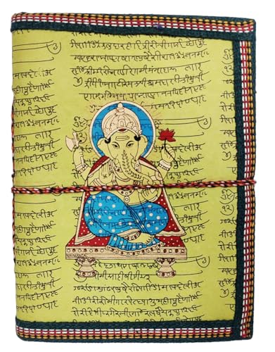 Agenda traditionnel Bhai Khata et carnet haut de gamme en papier fait main