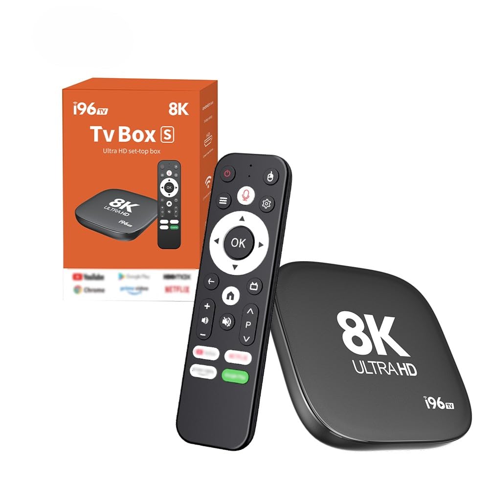 Gadgetswear Android 4K TV Box, Smart Streaming Device with Voice Remote, WiFi, TV Shows, Sports, and Videos with Smooth Playback, Chromecast Built-in & Google Play Store Support-picture-32