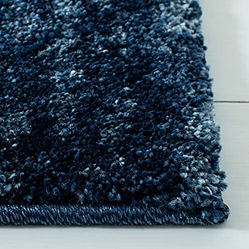 Tapete Retro SAFAVIEH 2'x3' Azul Claro y Azul miniatura 4