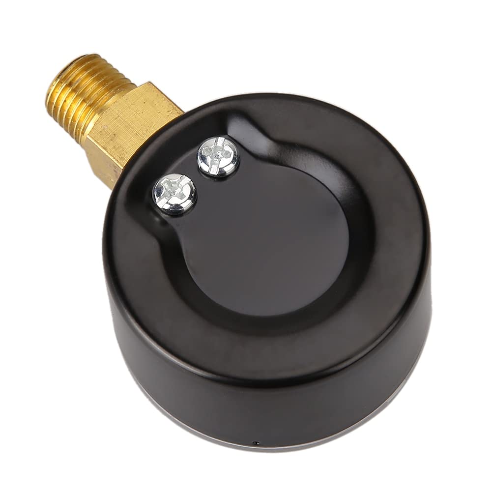 Manómetro 0/15 PSI 0/1 Bar, medidor de presión de combustible, compresor de aire, medidor de presión hidráulica, manómetro de doble escala