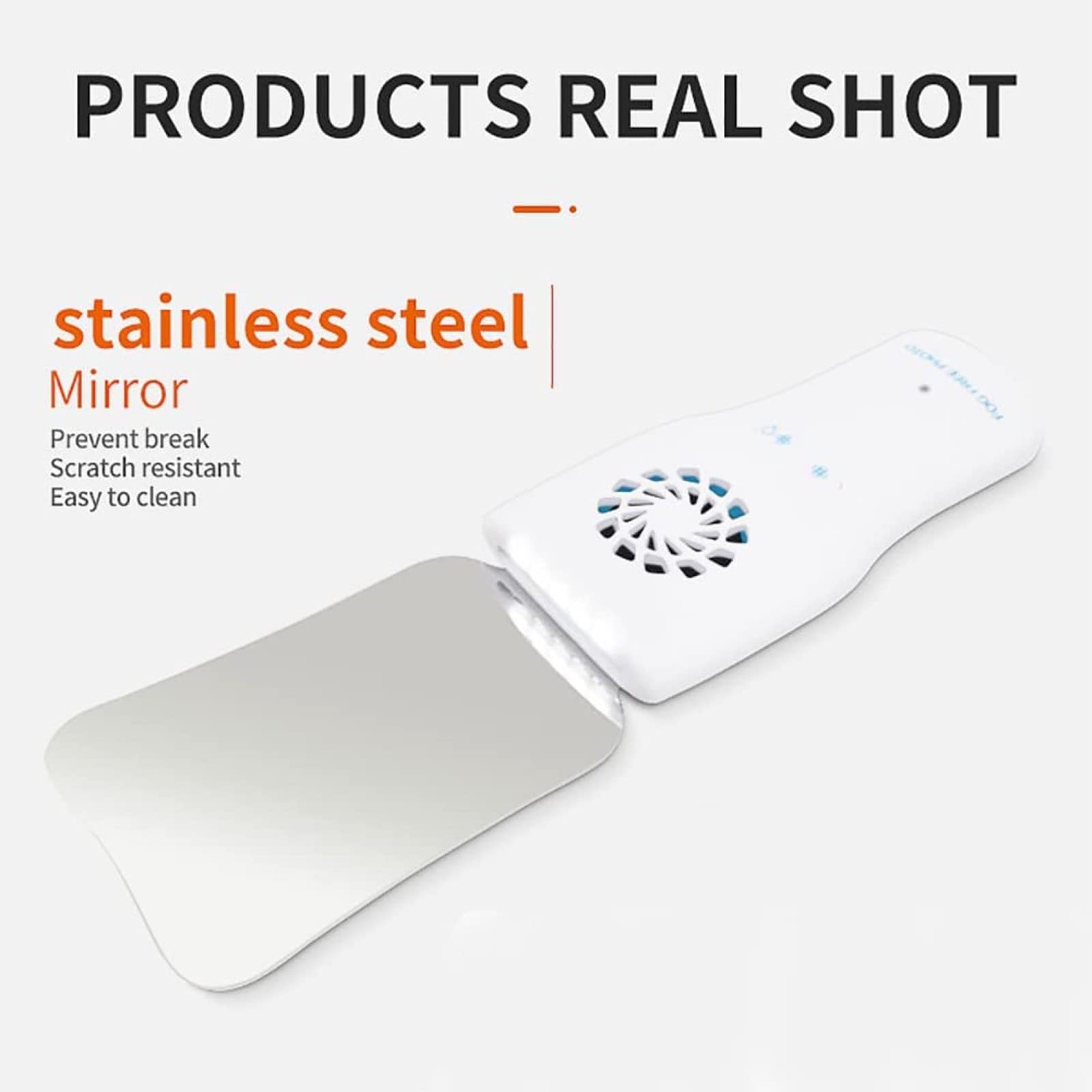 Dental Oral Photography Spiegel,Dental Doppelseitiger Reflektor Anti-Nebel Intraoralspiegel mit Griff,Dental Care Kits LED Kieferorthopädie Spiegel Dental Doppelseitiger Reflektor