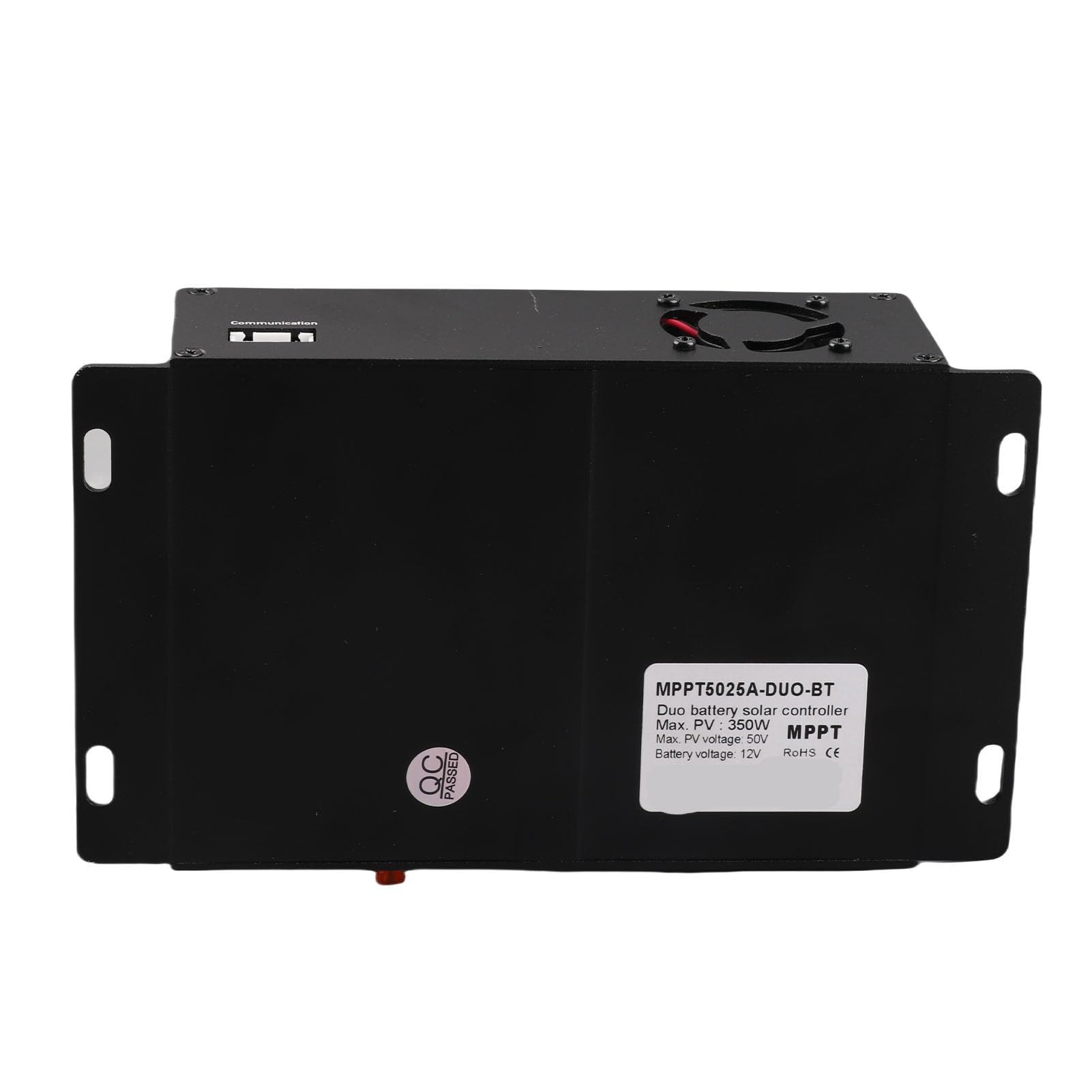 Cryfokt Kontroler Rozładowania Energii Słonecznej MPPT Wysoka wydajność Podwójne ładowanie Akumulatora do Kampera i Samochodu 12 V Stop Aluminium 14,7 X 8 X 4 Cm (#2)