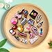 20Pcs Make-up Shoes Charms Decoration, Fashion Women Make-up Shoe Charms for Croc Clog Sandals