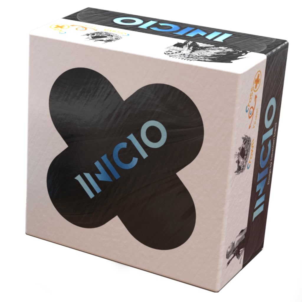 Asmodee - INICIO Mini - Jeu de Cartes pour Famille et Enfants dès 8 Ans - Jeu de Société d'Association d'Idées - Réflexion & Rapidité - 2 à 6 Joueurs - 15 Min - Version Multilingue - Hot Macacos